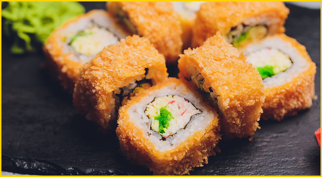 🍣 Lo prometido: ¡El crujiente rollo furay!