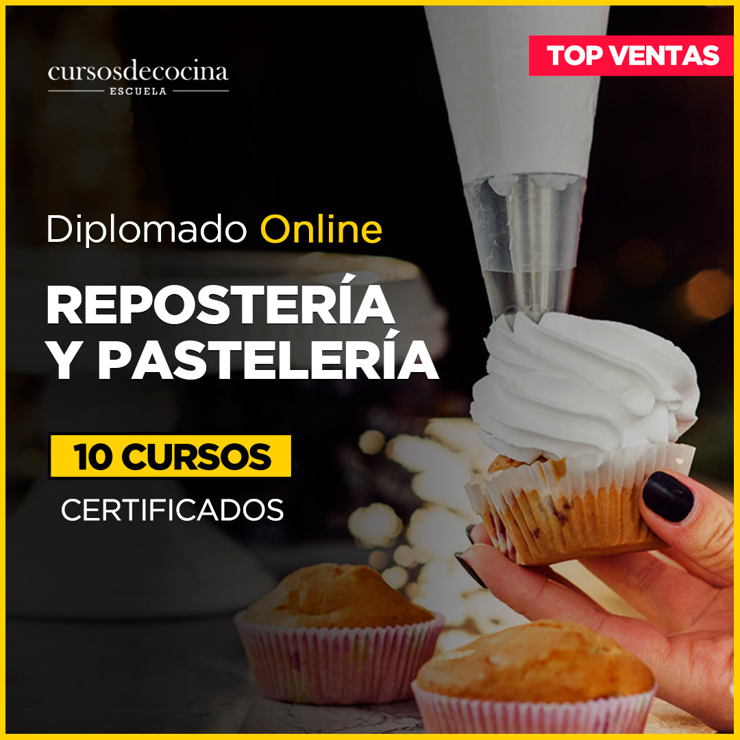 DIPLOMADO REPOSTERÍA Y PASTELERÍA + ACCESO TOTAL