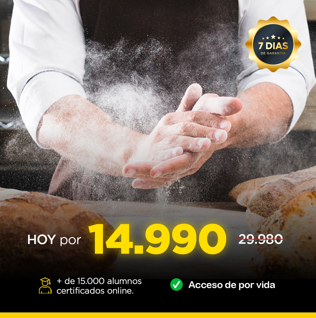 CURSO PANADERÍA ARTESANAL ONLINE