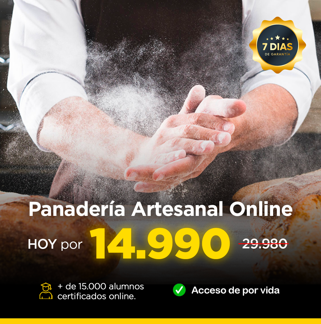 CURSO PANADERÍA ARTESANAL ONLINE
