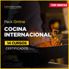 DIPLOMADO COCINA INTERNACIONAL - 16 CURSOS ONLINE