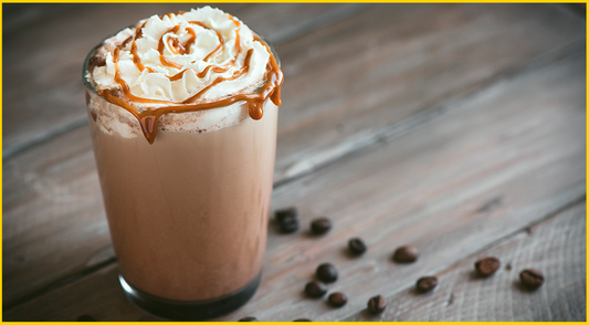 BEBE EL REFRESCANTE CARAMEL MACCHIATO EN CASA!
