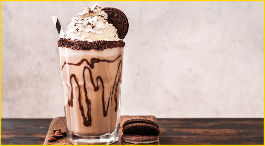 Prueba un espectacular frappuccino oreo en casa!