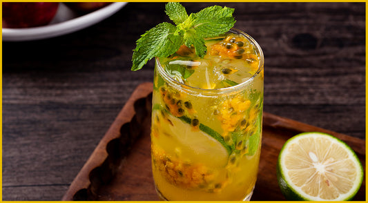 Ponle color y sabor a tu finde con un exquisito Mojito maracuyá