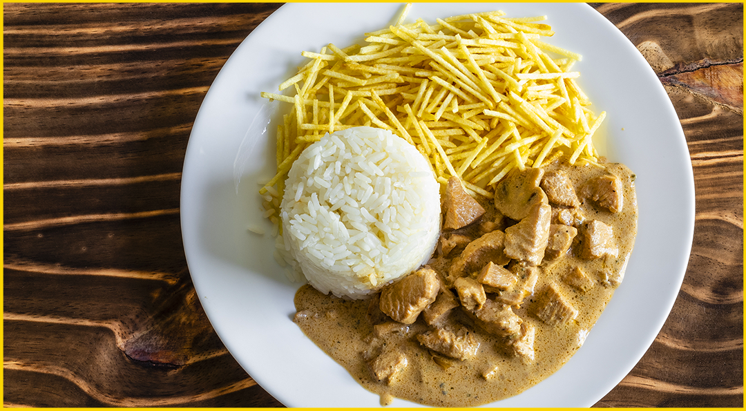 🇧🇷  El strogonoff brasileño, contundente y delicioso!