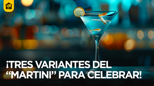 ¡Tres variantes del “Martini” para celebrar!