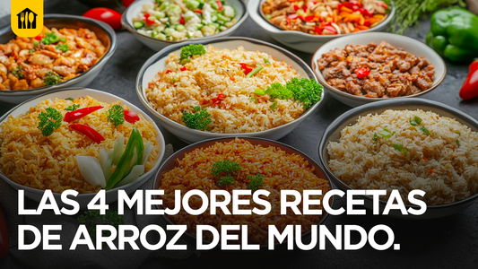 Las 4 mejores recetas de arroz del mundo 🍚 🌎