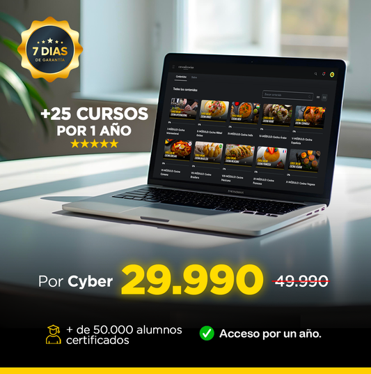 MEMBRESÍA ONLINE + DE 25 CURSOS POR 1 AÑO ⚡️CYBER