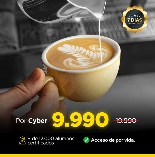 CURSO BARISTA TRAINING ONLINE ⚡️CYBER