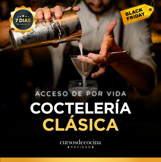 CURSO COCTELERÍA CLÁSICA ONLINE