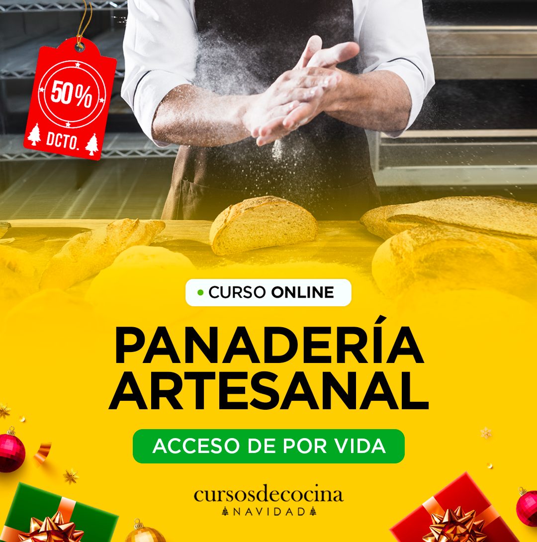 CURSO PANADERÍA ARTESANAL ONLINE