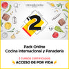 Pack Cocina internacional y Panadería