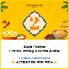 Pack Cocina India y Cocina Árabe