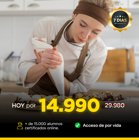 CURSO REPOSTERÍA Y DECORACIÓN ONLINE