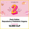 Pack Repostería y Pastelería Vegana